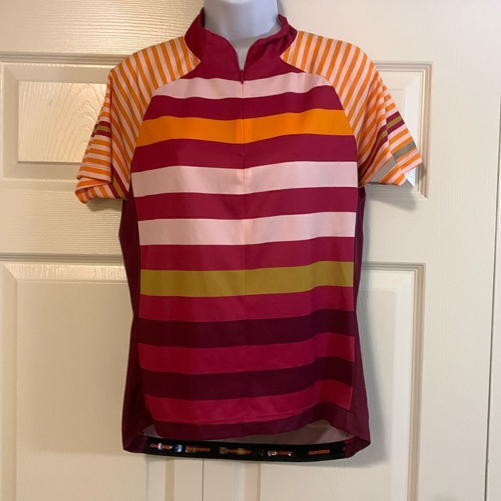 Nicaea, biking shirt, ladies large, like new